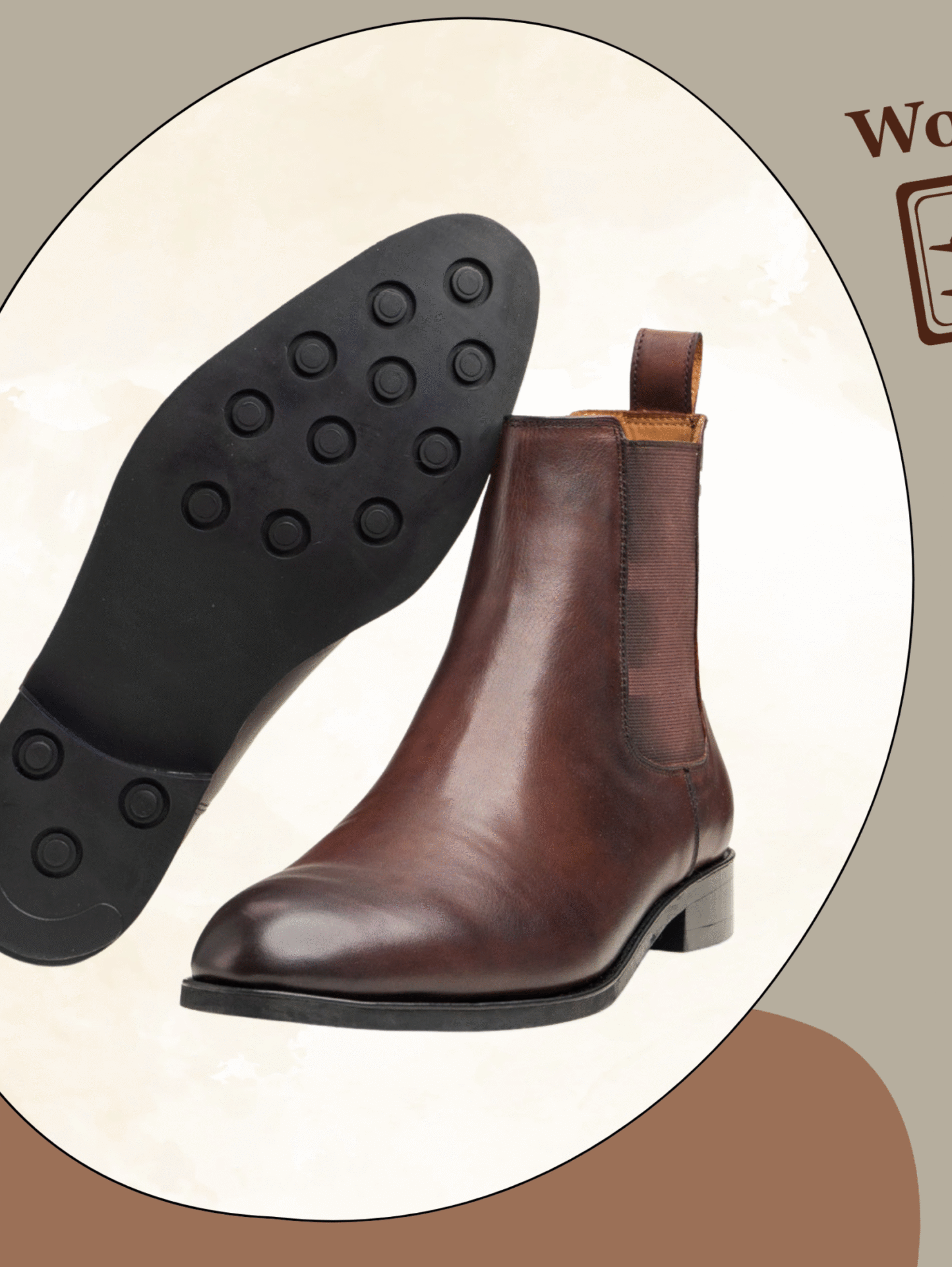 Leather Chelsea Boots.......